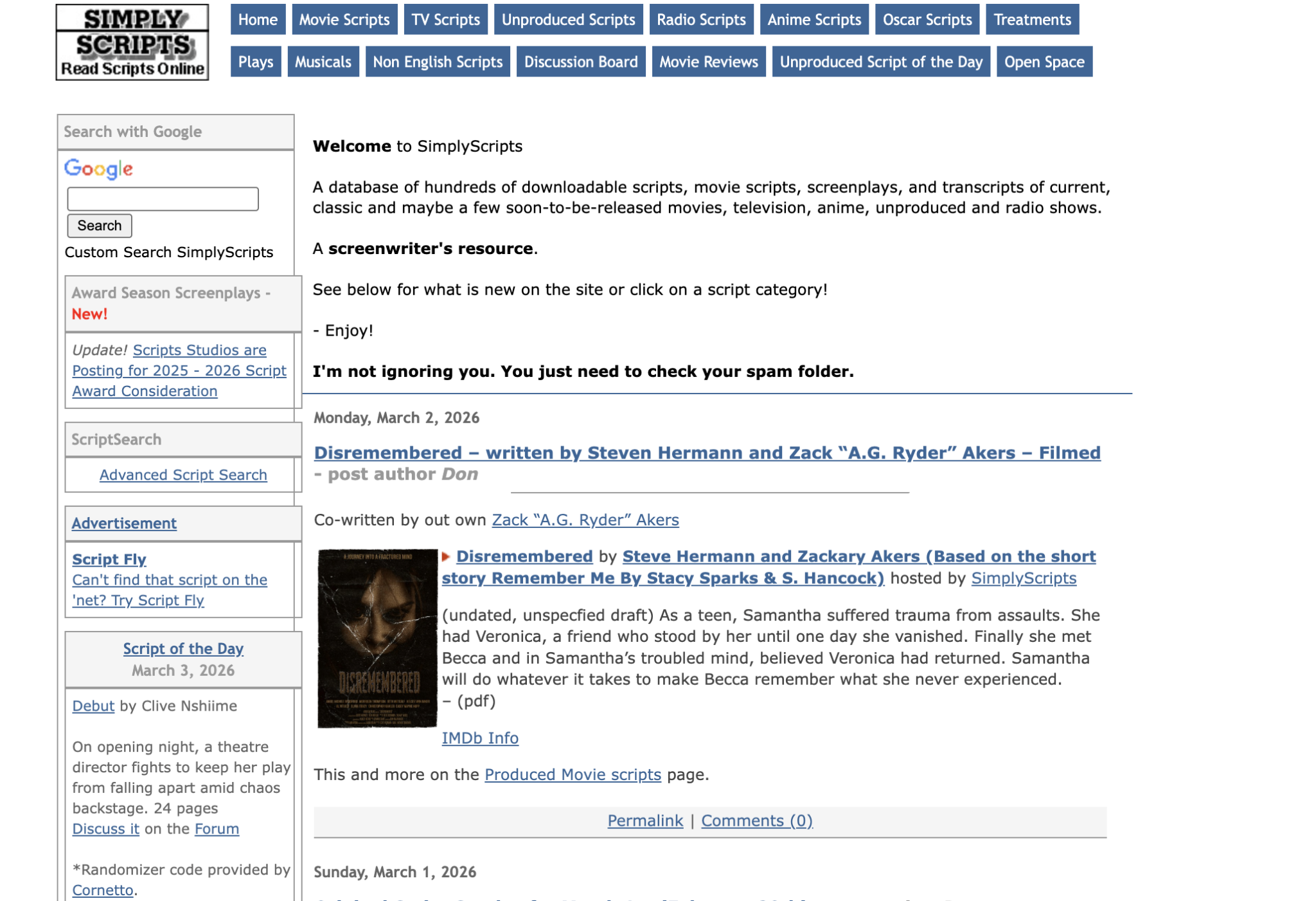 Read Screenplays Online for Free Using These 6 Websites