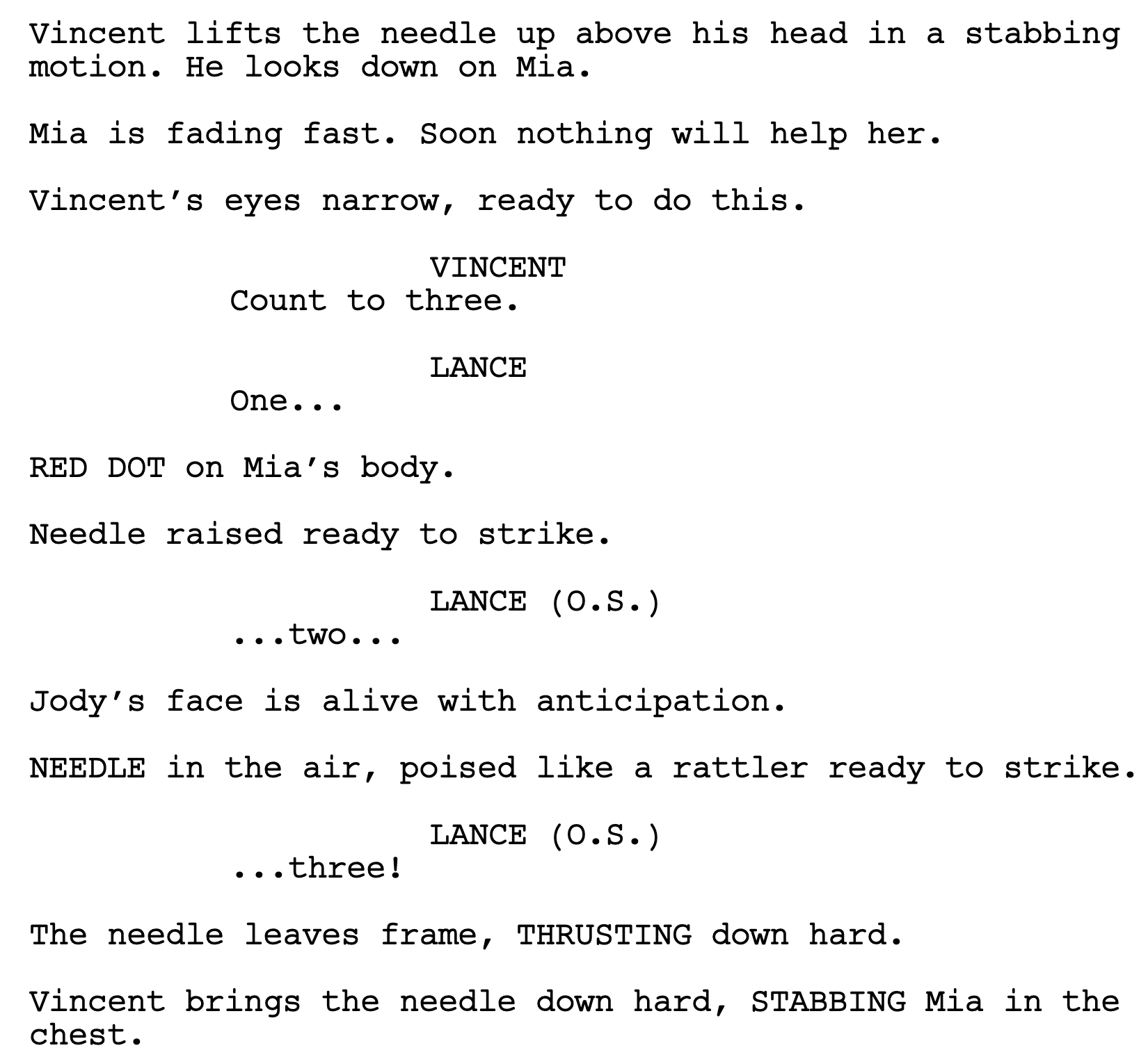 Script Writer Examples Script Writer Examples