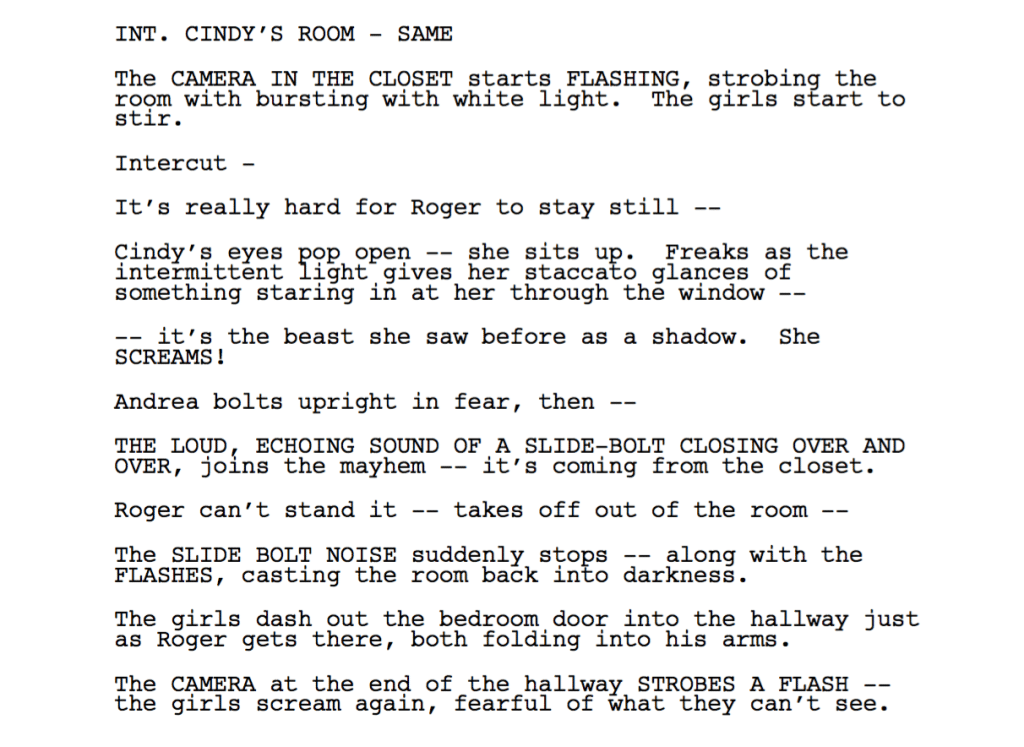Drama Club Halloween Movie Script
