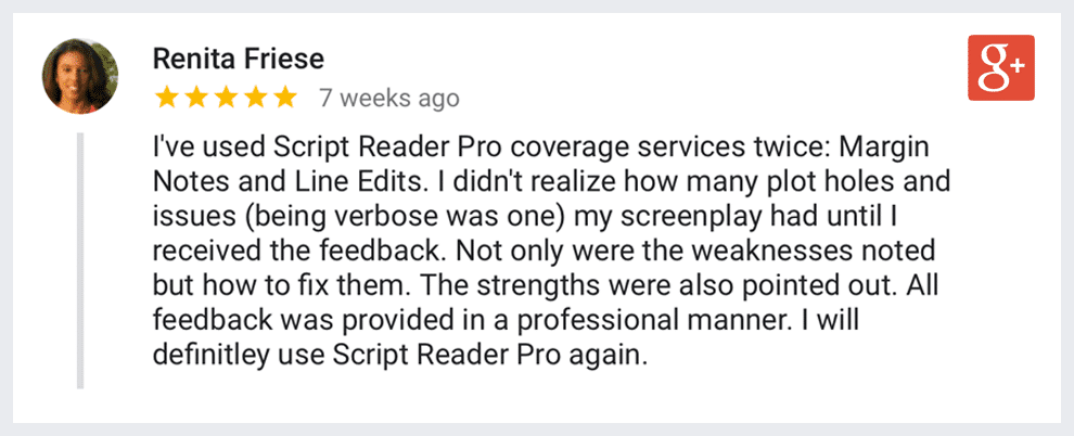 script coverage services