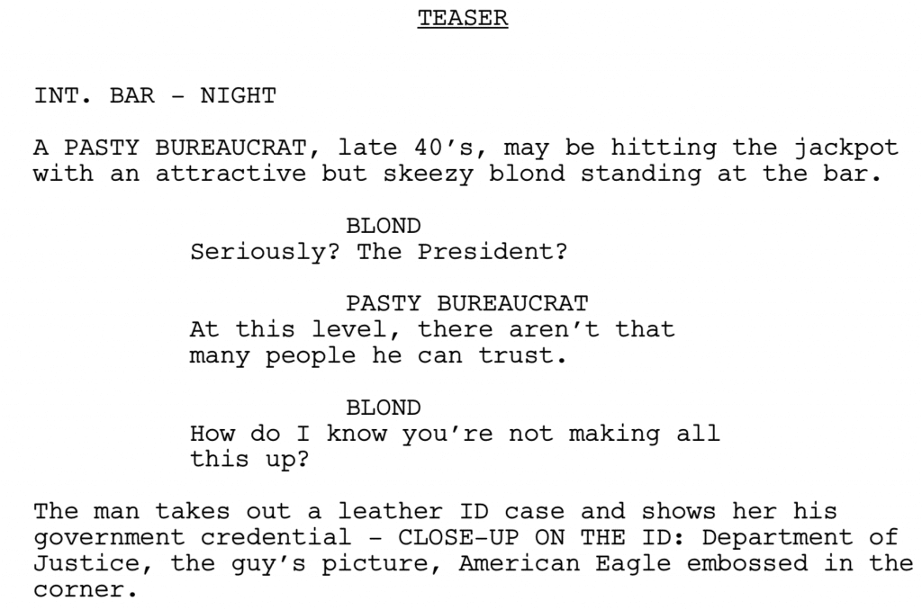 Stranger Things Season 3 Auditions Scripts Elizabeth
